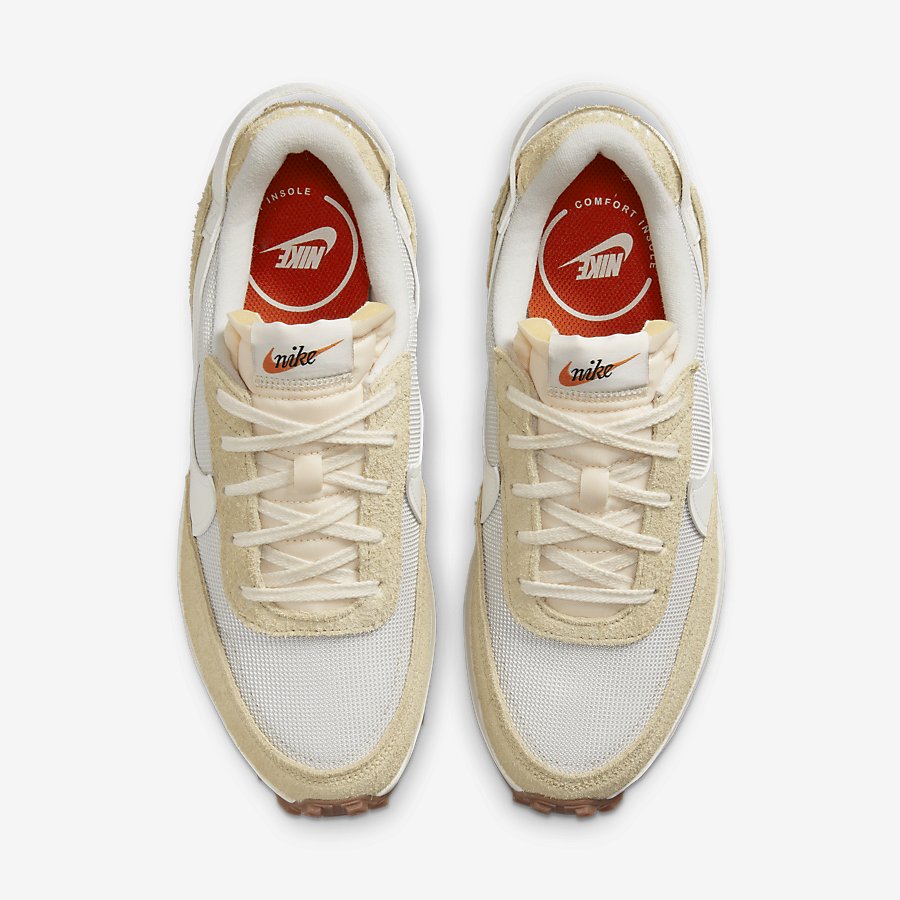 Giày Nike Waffle Debut Vintage Trắng Be