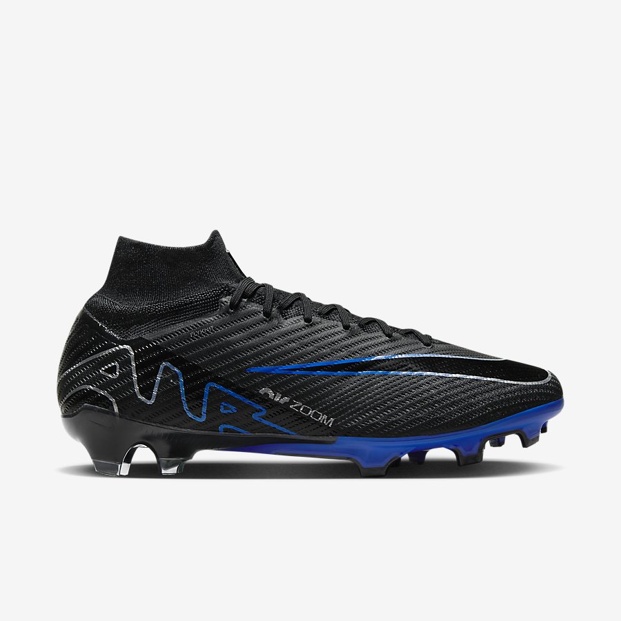 Giày Nike Mercurial Superfly 9 Elite Nữ Đen Xanh