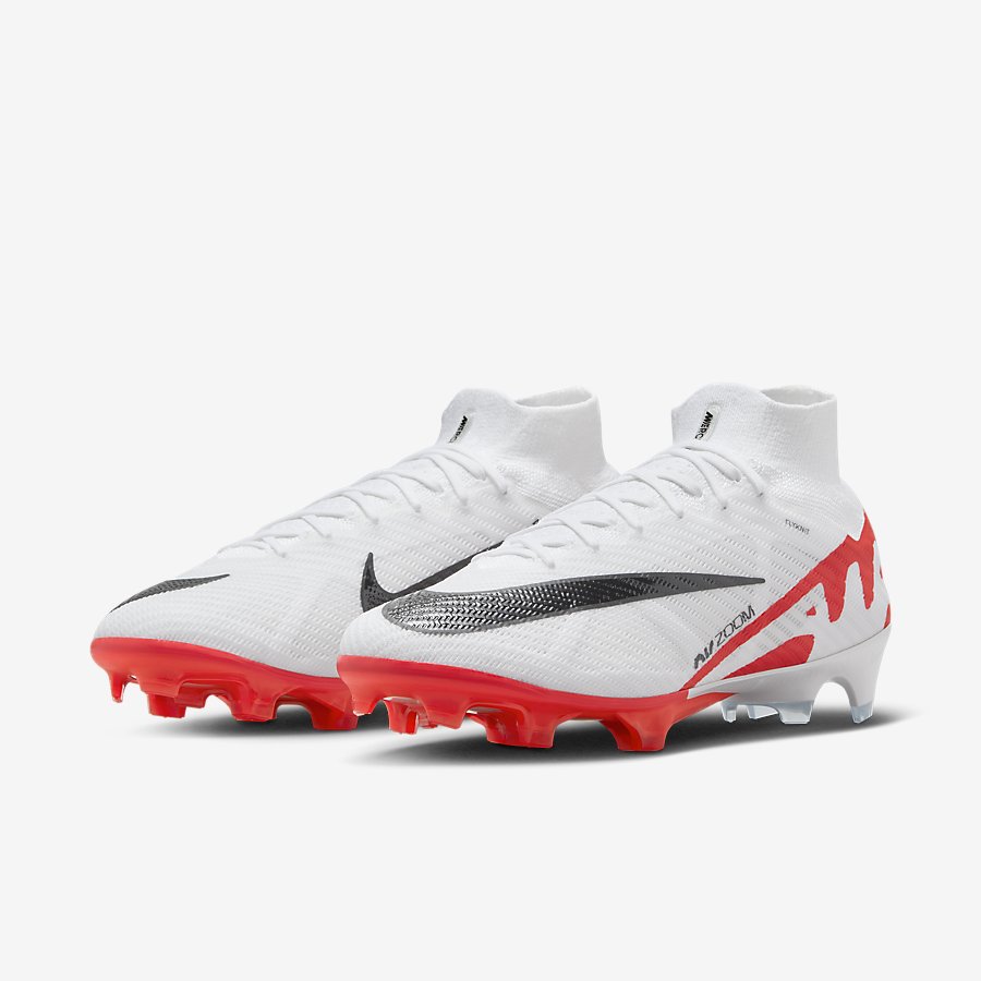 Giày Nike Mercurial Superfly 9 Elite Nữ Trắng Cam