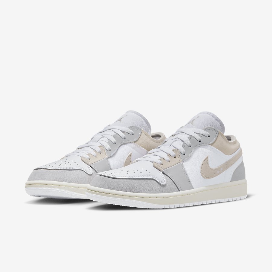 Air Jordan 1 Low Se Craft Nam Xám 