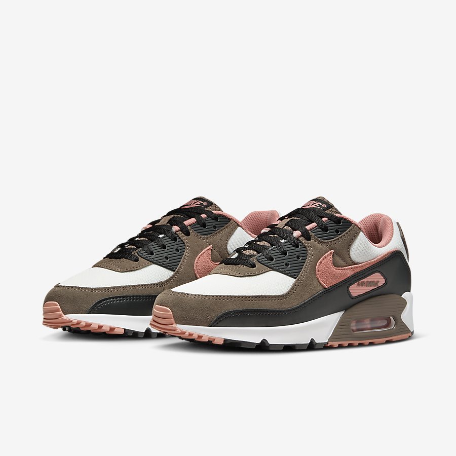 Nike Air Max 90 Nam Nâu Cam 