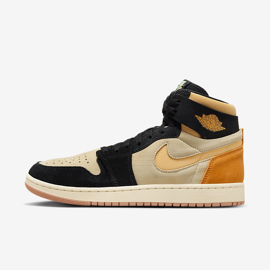 Air Jordan 1 Zoom Cmft 2 Nam Đen Cam 