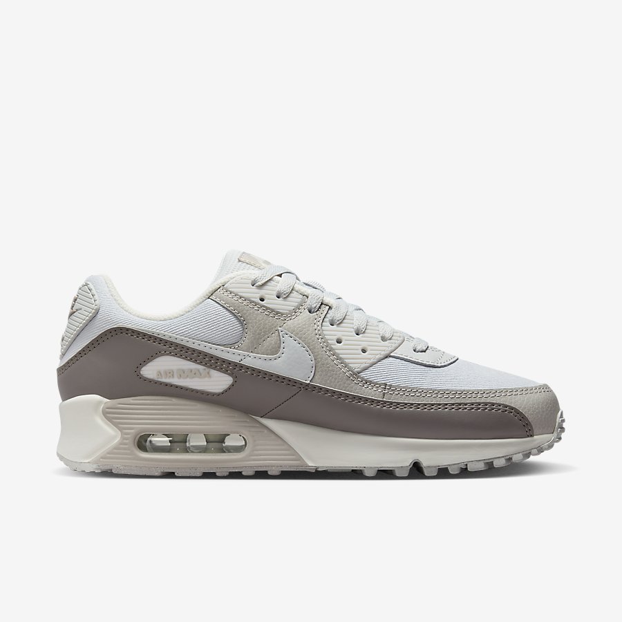 Nike Air Max 90 Nam Trắng Nâu