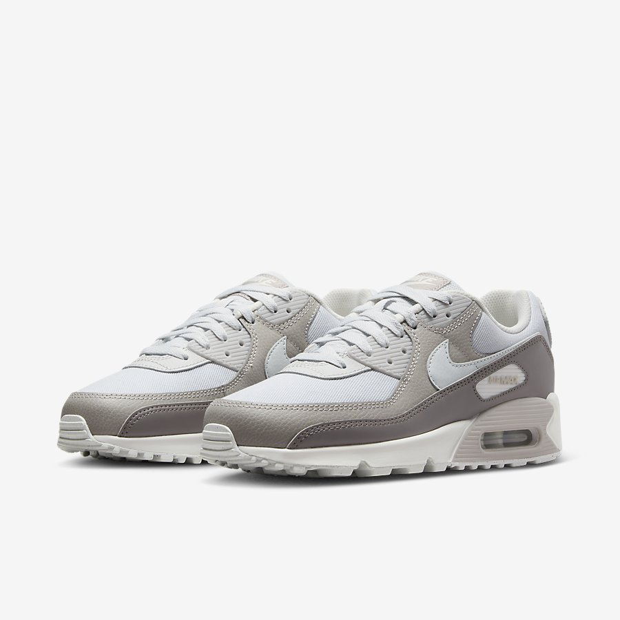 Nike Air Max 90 Nam Trắng Nâu