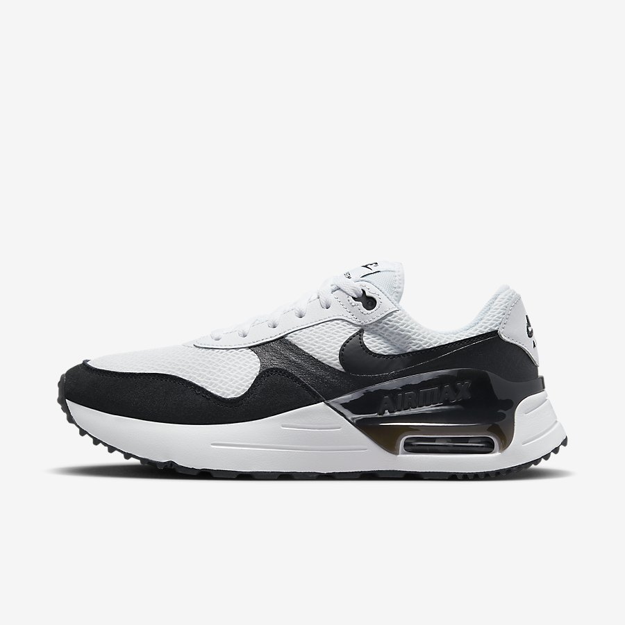 Giày Nike Air Max Systm Nam Trắng Đen 