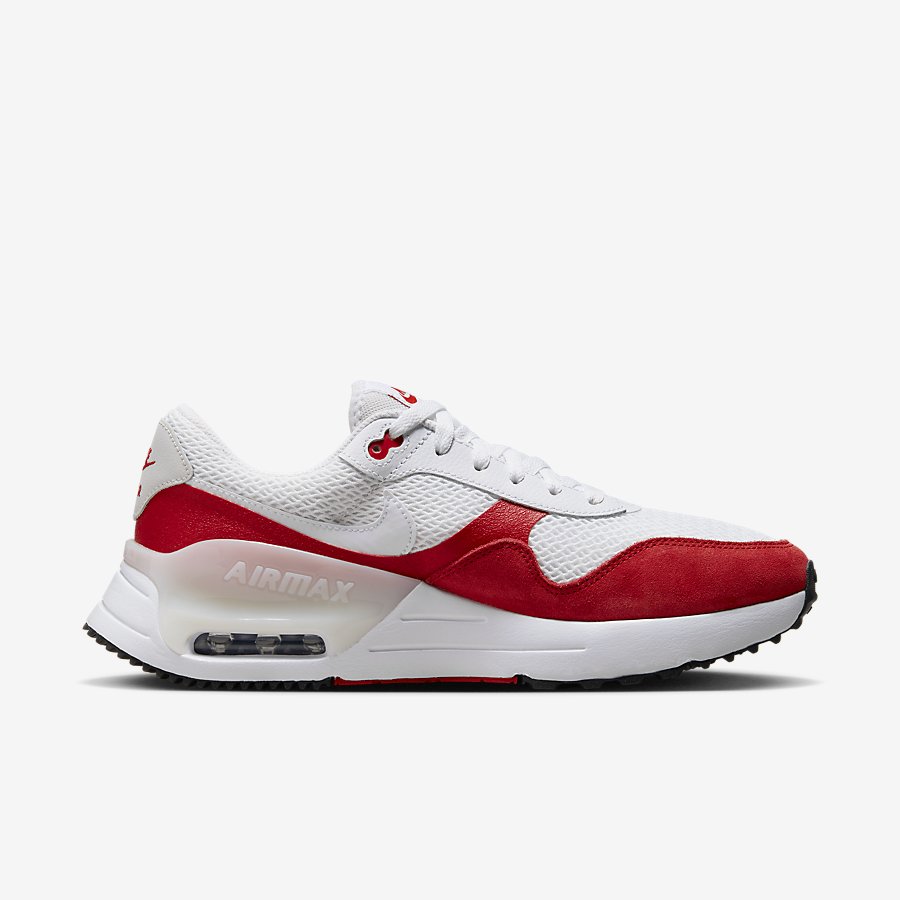 Giày Nike Air Max Systm Nam Trắng Đỏ