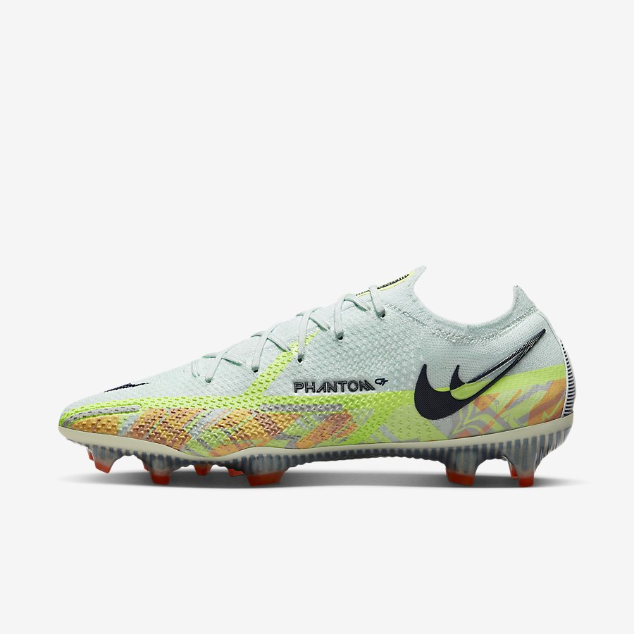 Giày Nike Phantom Gt2 Elite Fg Nữ Xanh Trắng