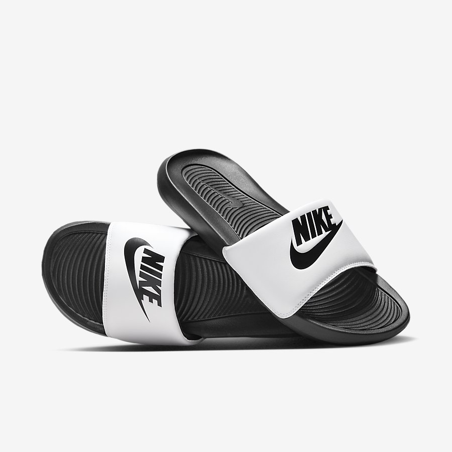 Dép Nike Victori One Nam Trắng Đen