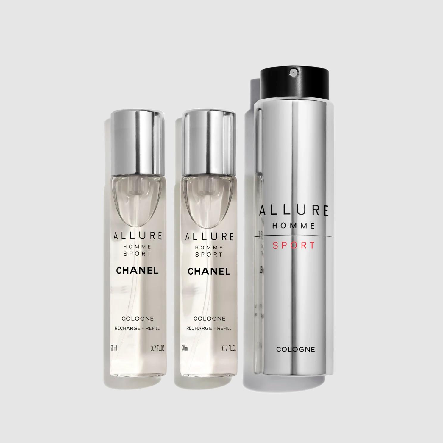 Nước Hoa Chanel Allure Homme Sport Cologne Twist And Spray Nam 3x20ml