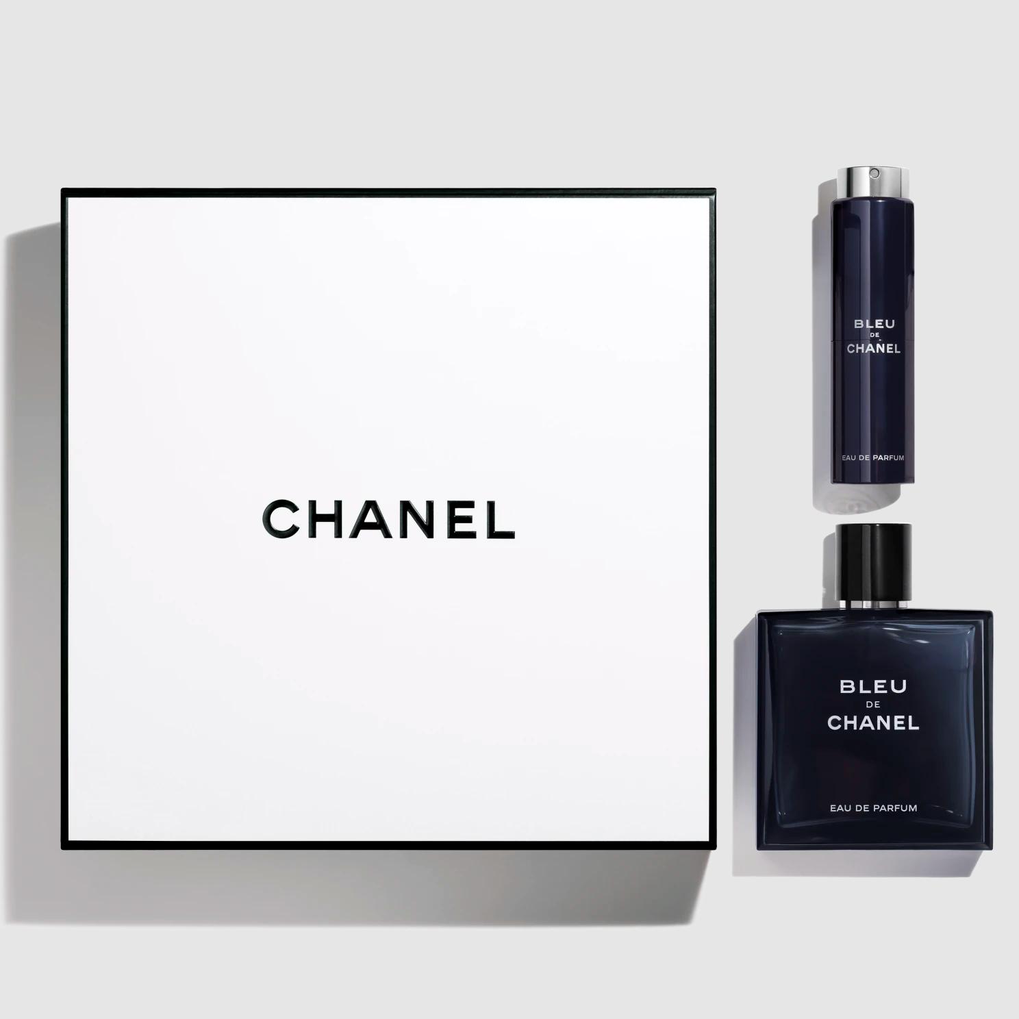 Nước Hoa Chanel Bleu De Chanel Eau De Parfum Twist And Spray Set Nam 100ml