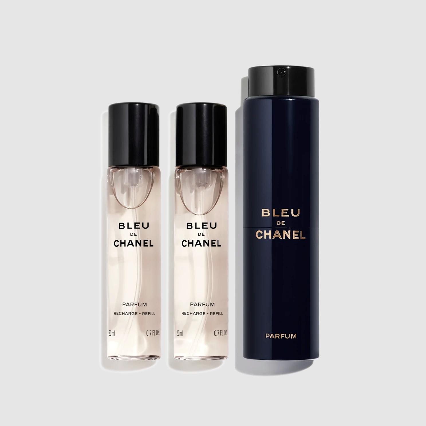 Nước Hoa Chanel Bleu De Chanel Parfum Twist And Spray Nam 3x20ml