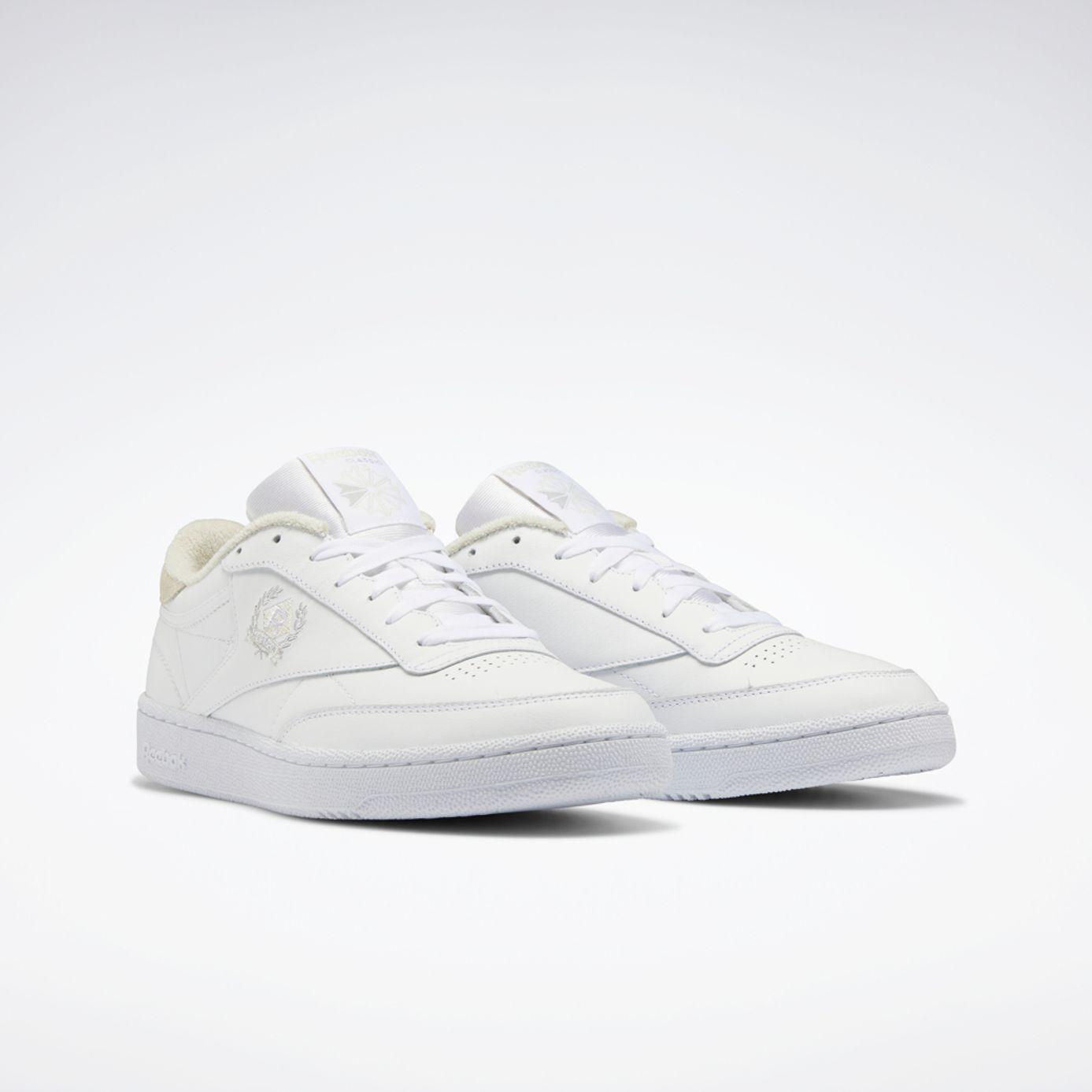 Giày Reebok Club C 85 Nam Trắng Xám