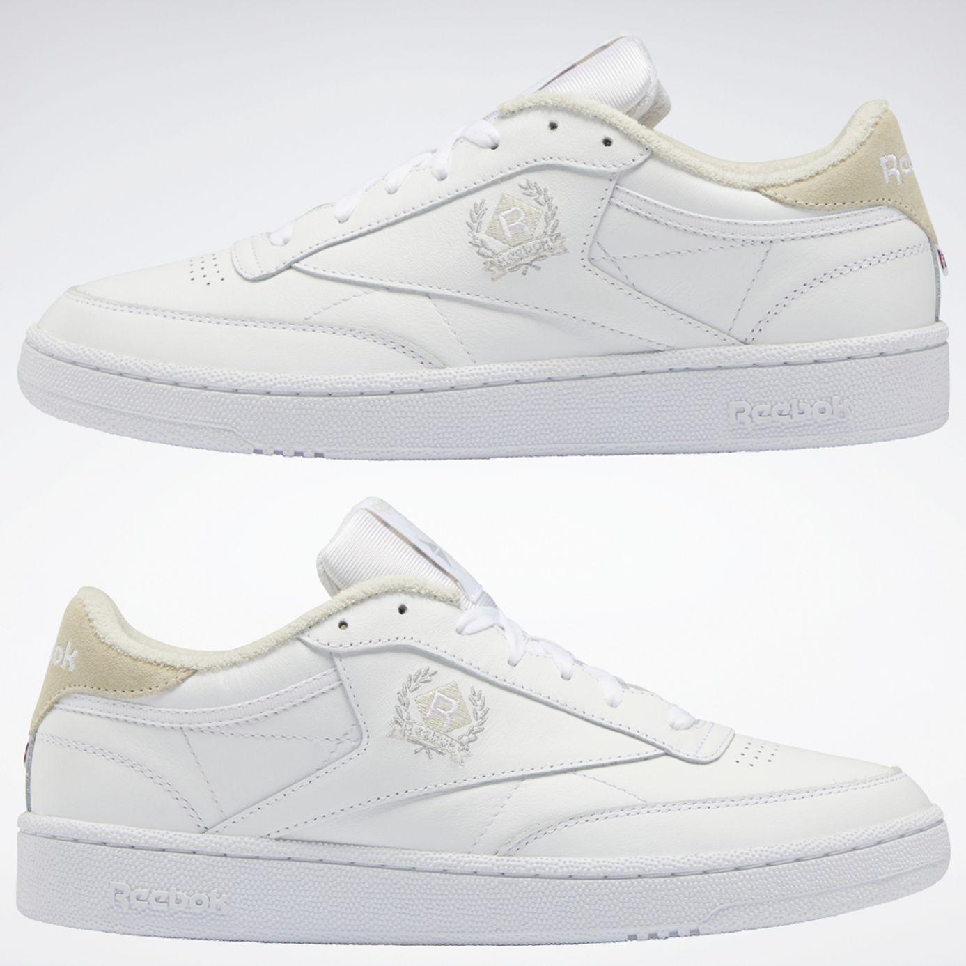 Giày Reebok Club C 85 Nam Trắng Xám