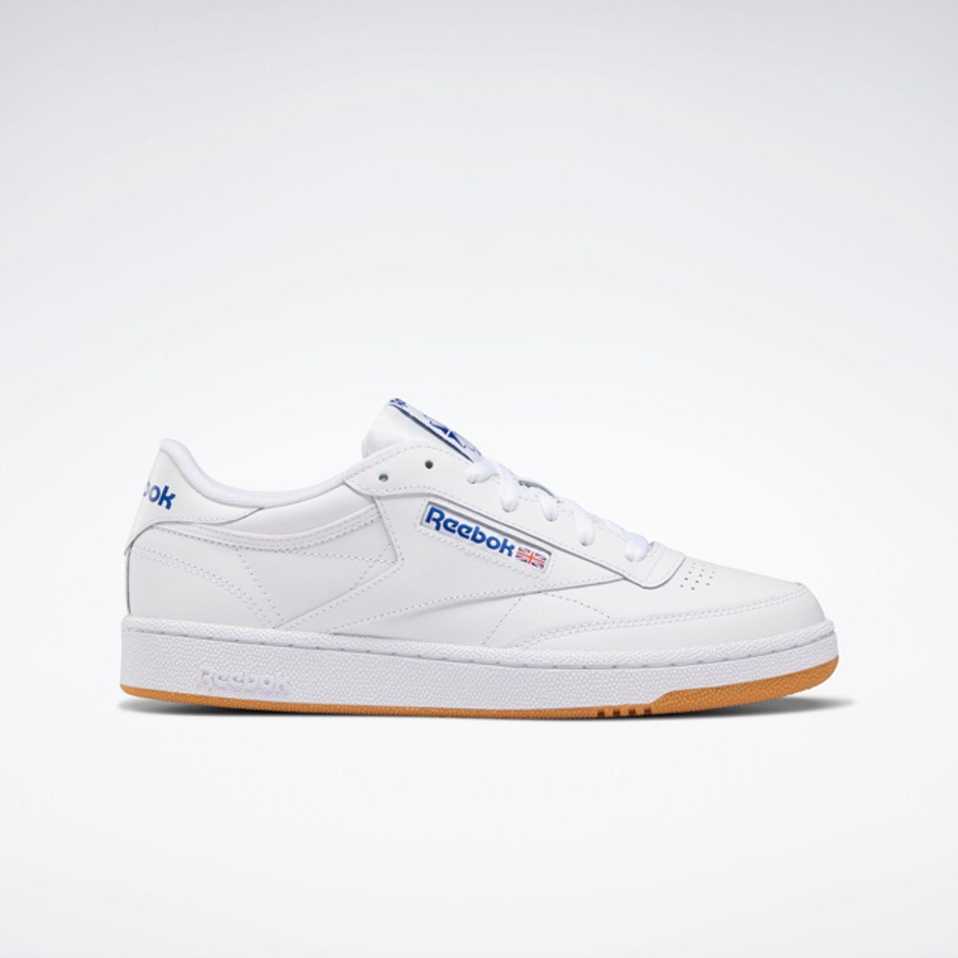 Giày Reebok Club C 85 Trắng Cam