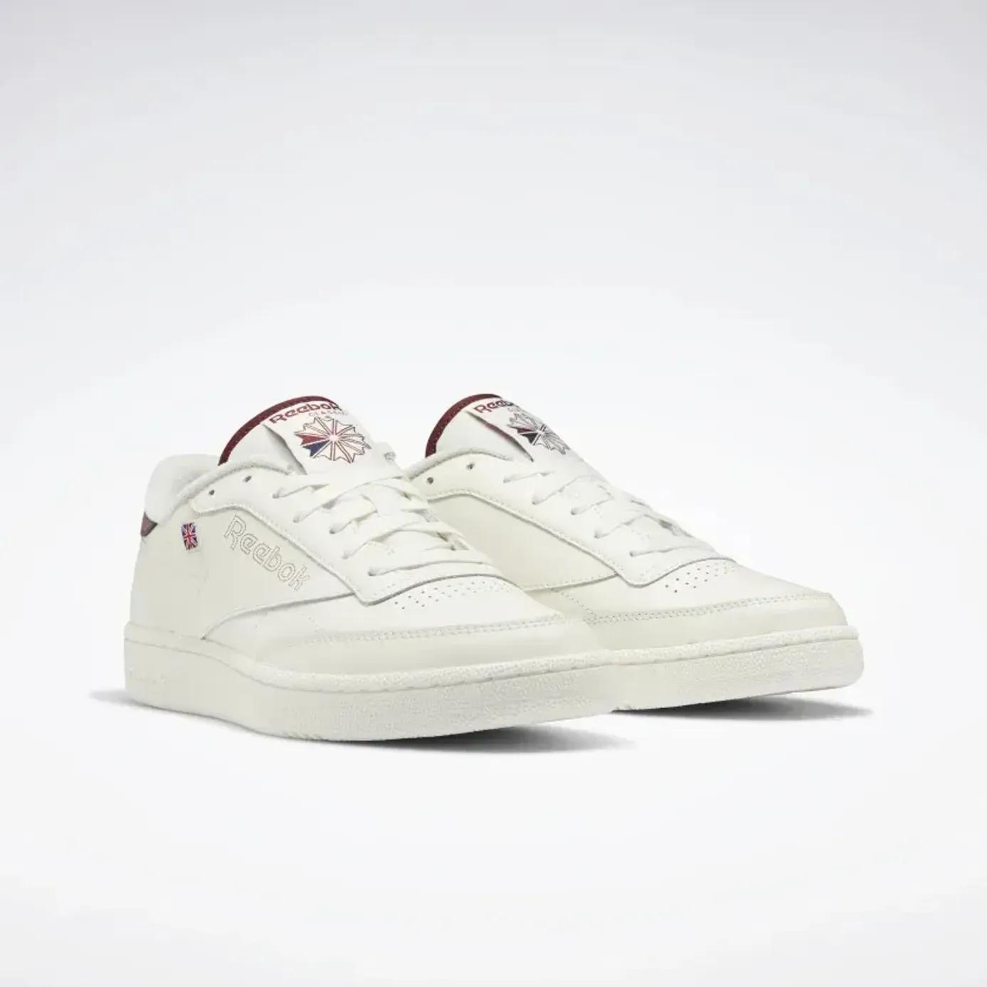 Giày Reebok Club C 85 Trắng Nâu