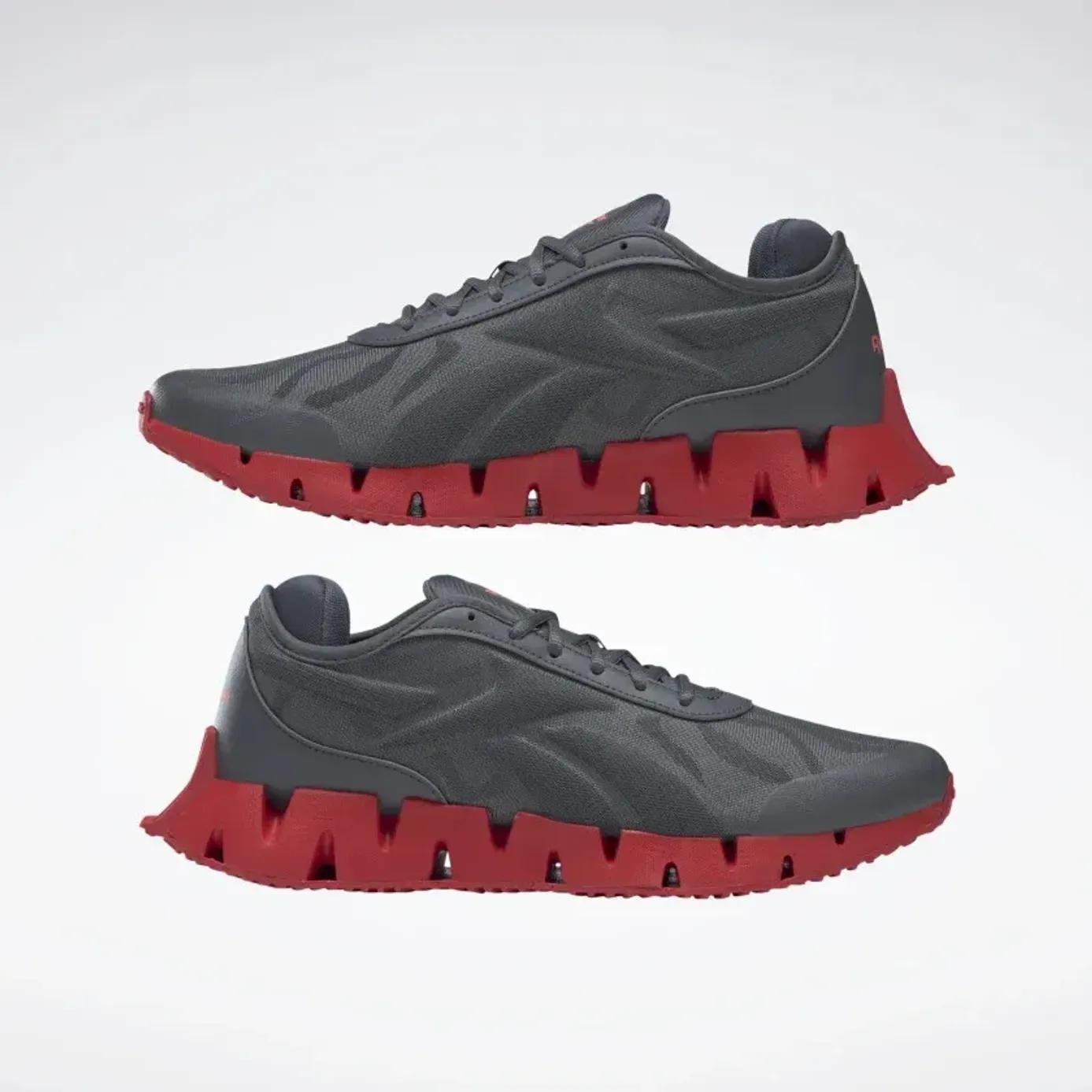 Giày Reebok Zig Dynamica 3 Xám Đỏ