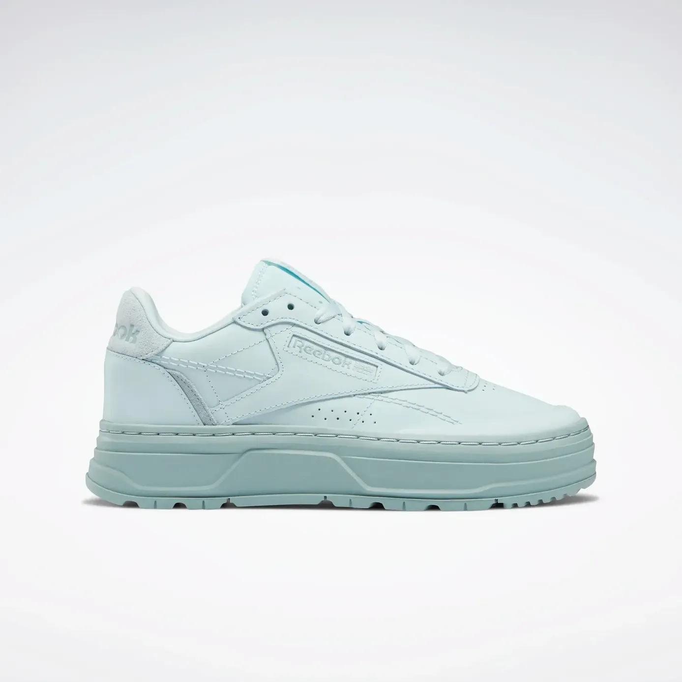 Giày Reebok Club C Double Geo Xanh