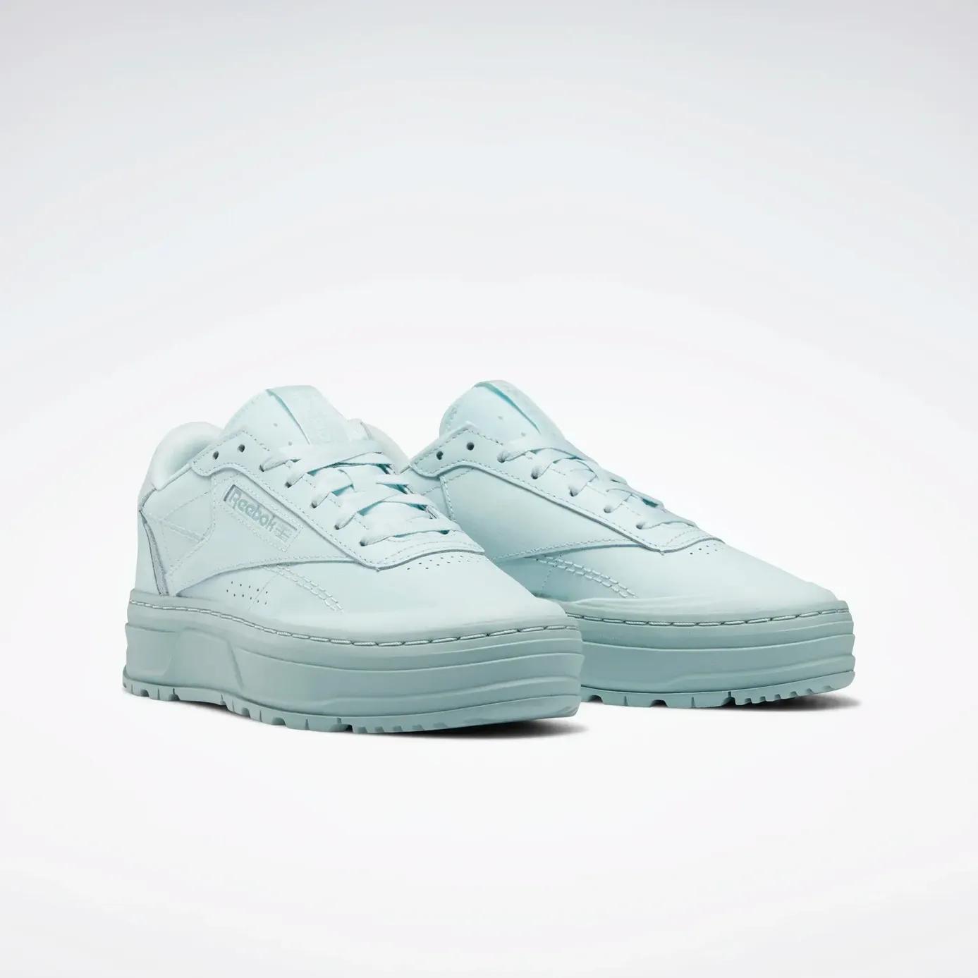 Giày Reebok Club C Double Geo Xanh