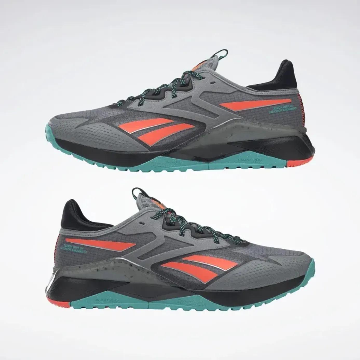 Giày Reebok Nano X2 Tr Adventure Shoes Xám Cam