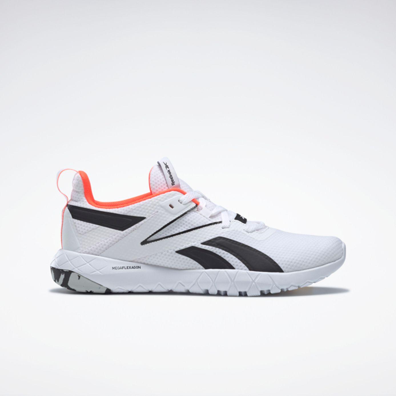 Giày Reebok Mega Flexagon Trắng Cam