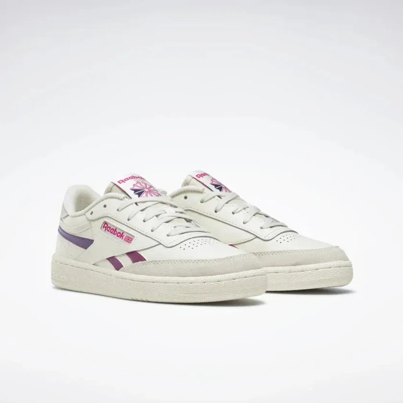 Giày Reebok Club C Revenge Shoes Trắng Tím