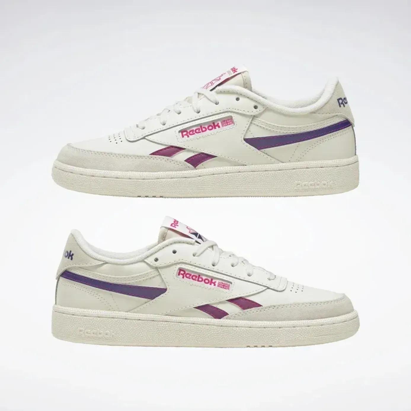 Giày Reebok Club C Revenge Shoes Trắng Tím