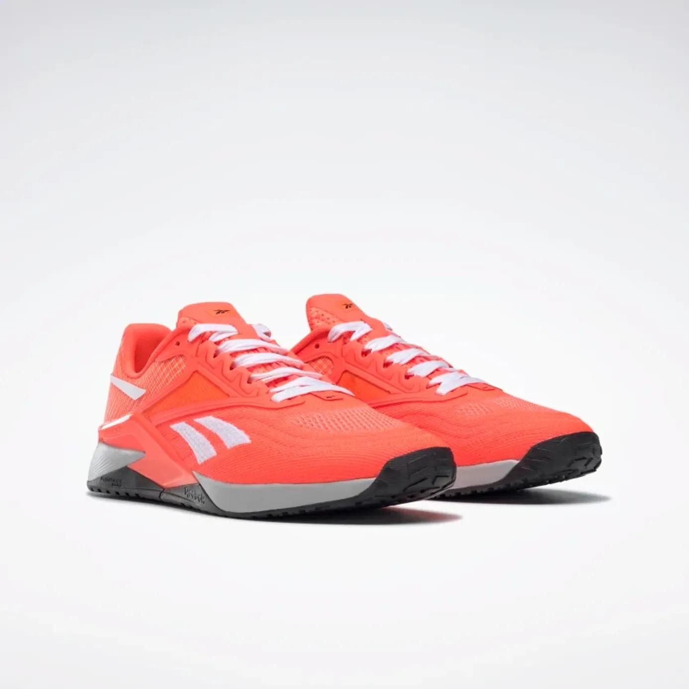 Giày Reebok Nano X2 Nữ Cam Trắng