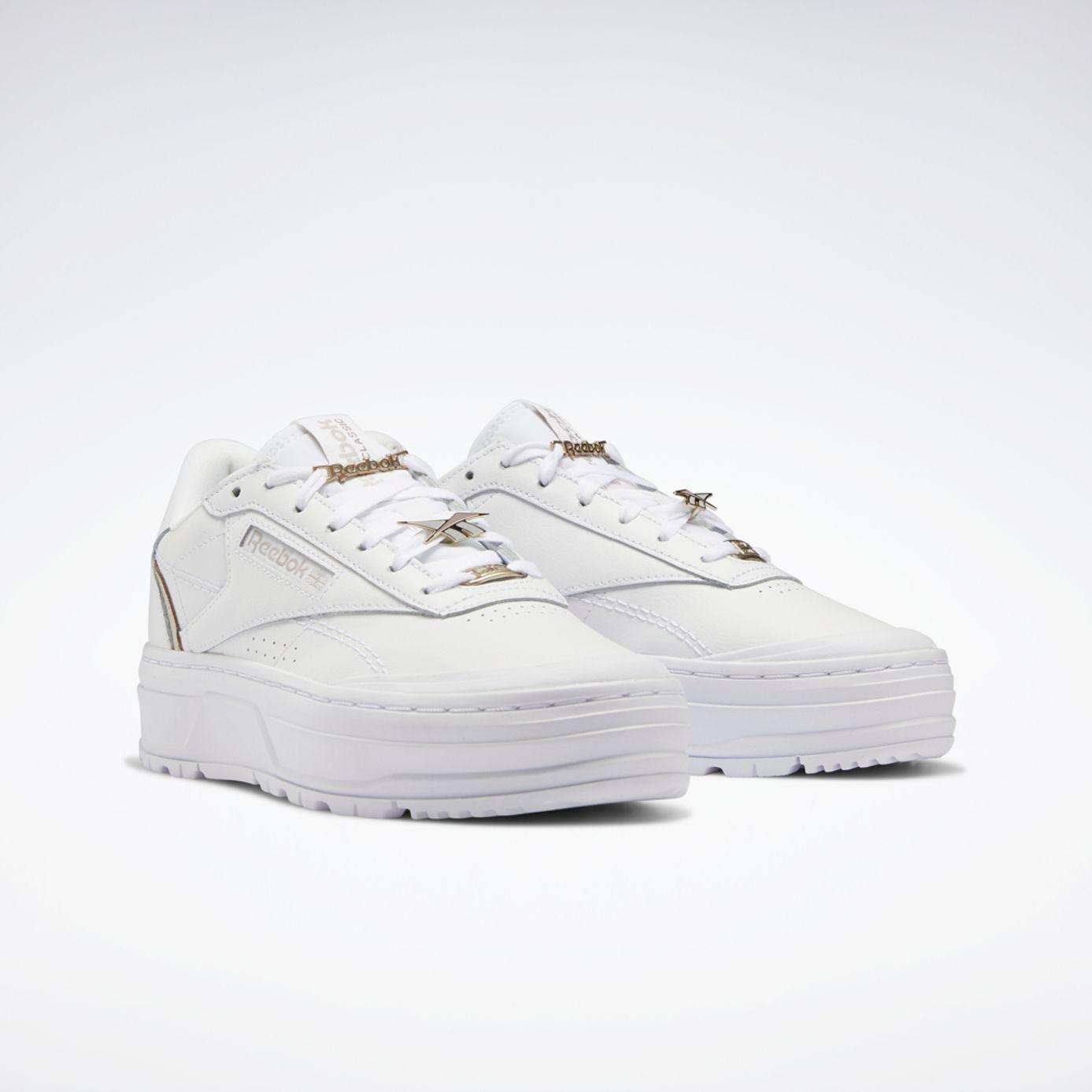 Giày Reebok Club C Double Geo Trắng