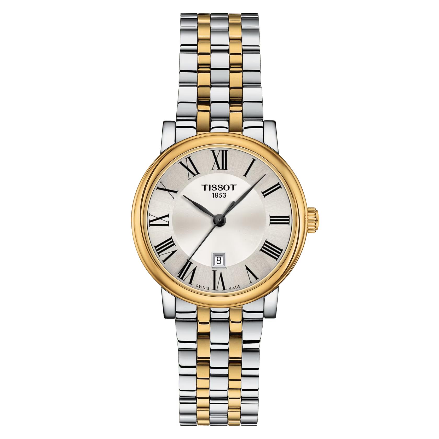 Đồng Hồ Tissot Carson Premium Lady Nữ Vàng