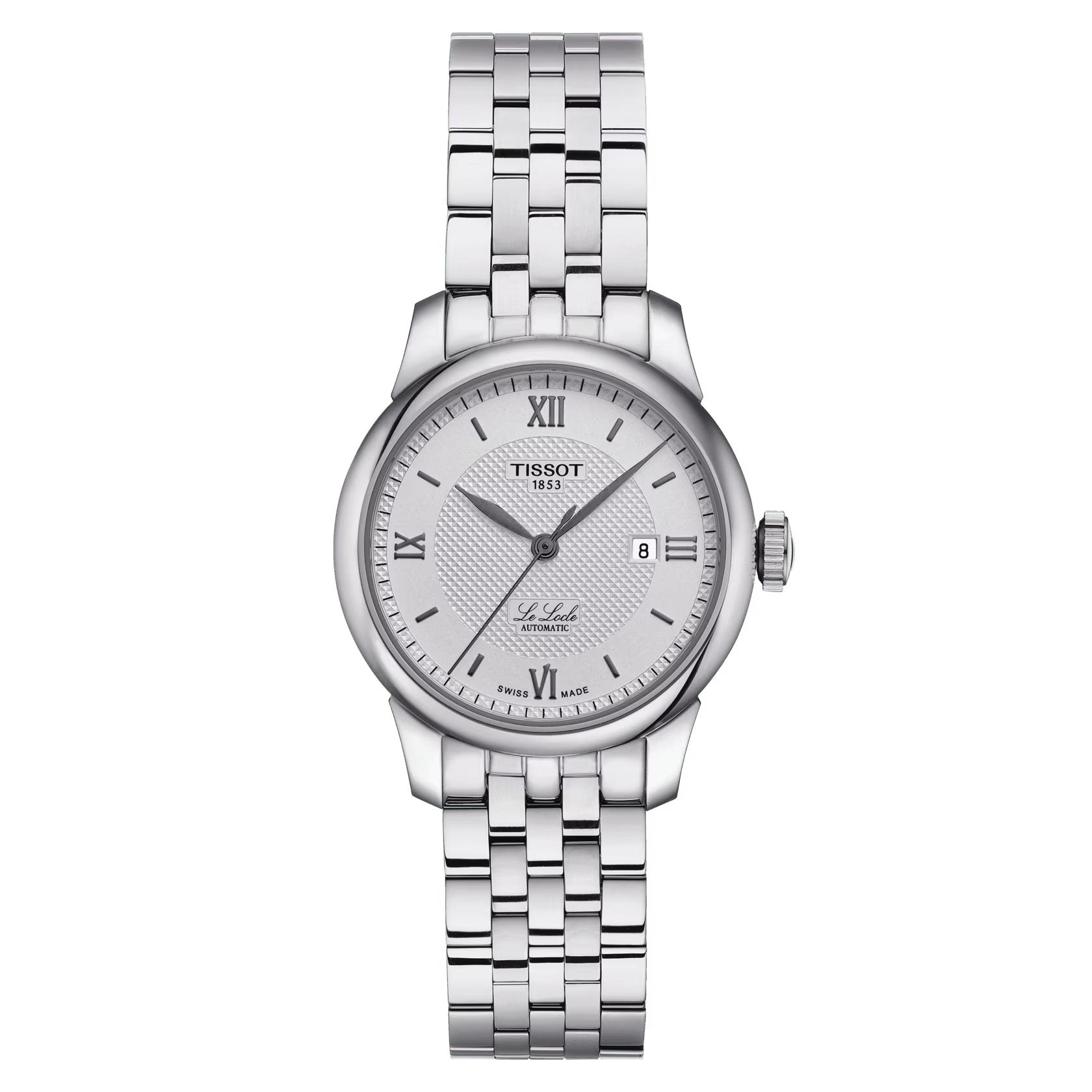 Đồng Hồ Tissot Le Locle Automatic Lady Nữ Xám Bạc