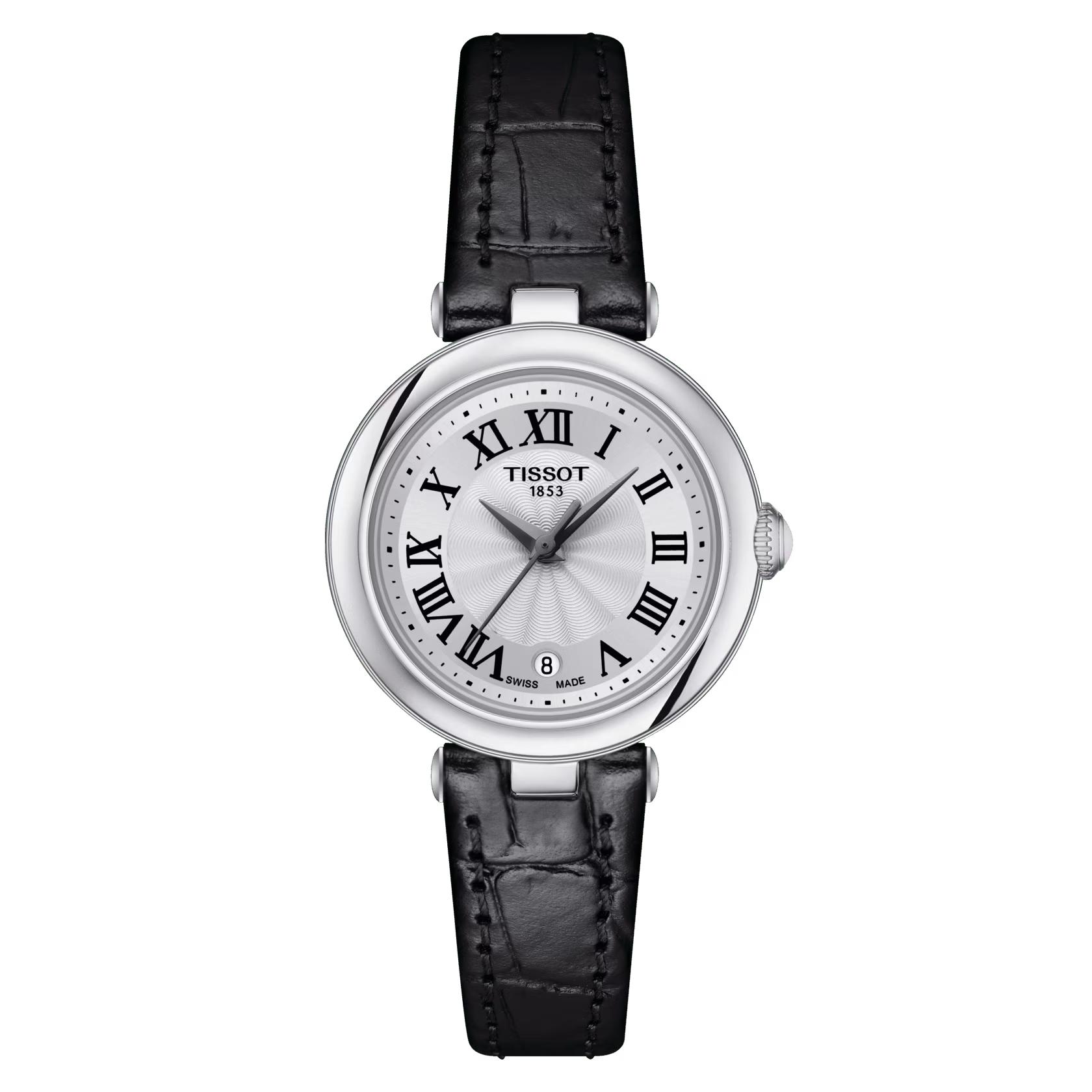 Đồng Hồ Tissot Bellissima Small Lady 26mm Nữ Xám Bạc