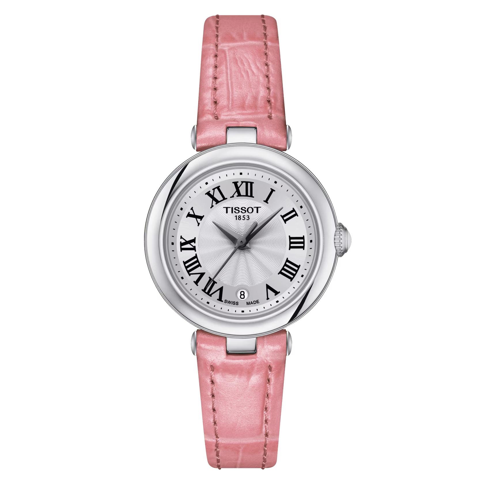 Đồng Hồ Tissot Bellissima Small Lady 26mm Nữ Bạc Hồng