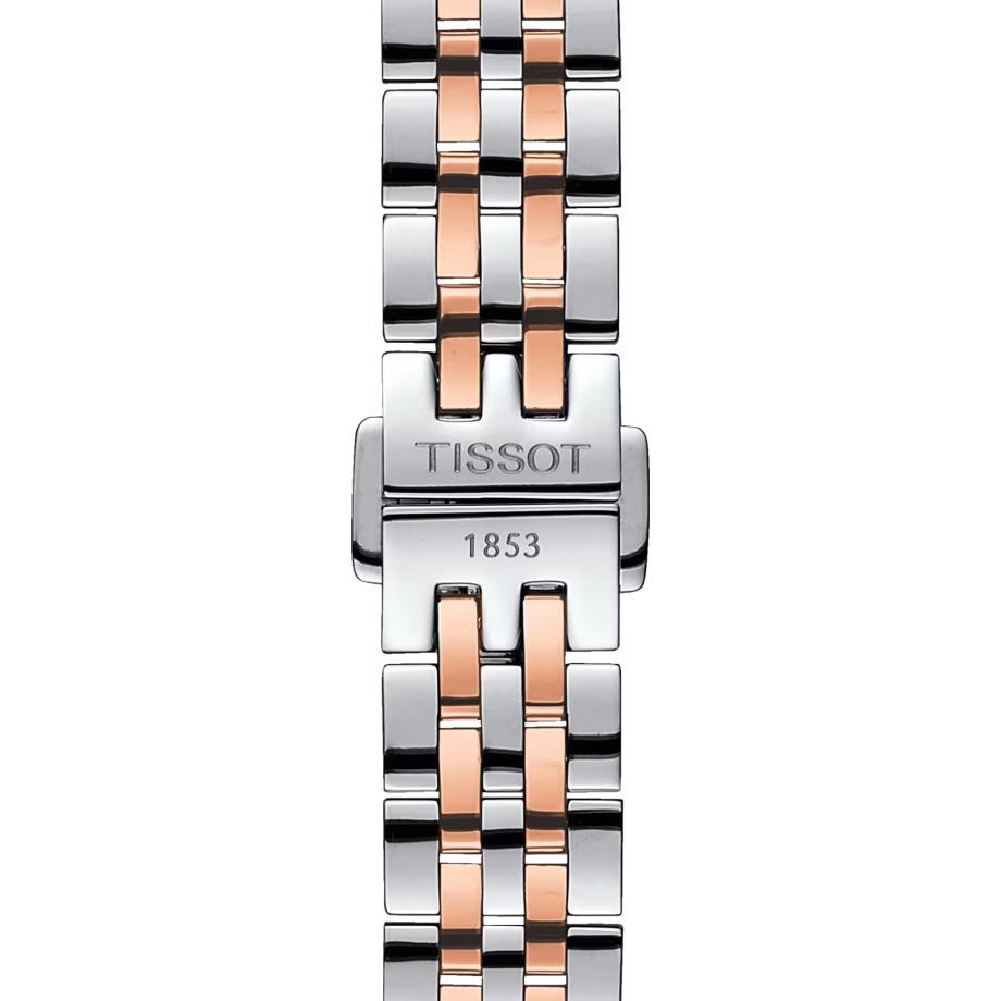 Đồng Hồ Tissot Le Locle Automatic Lady Nữ Vàng Bạc