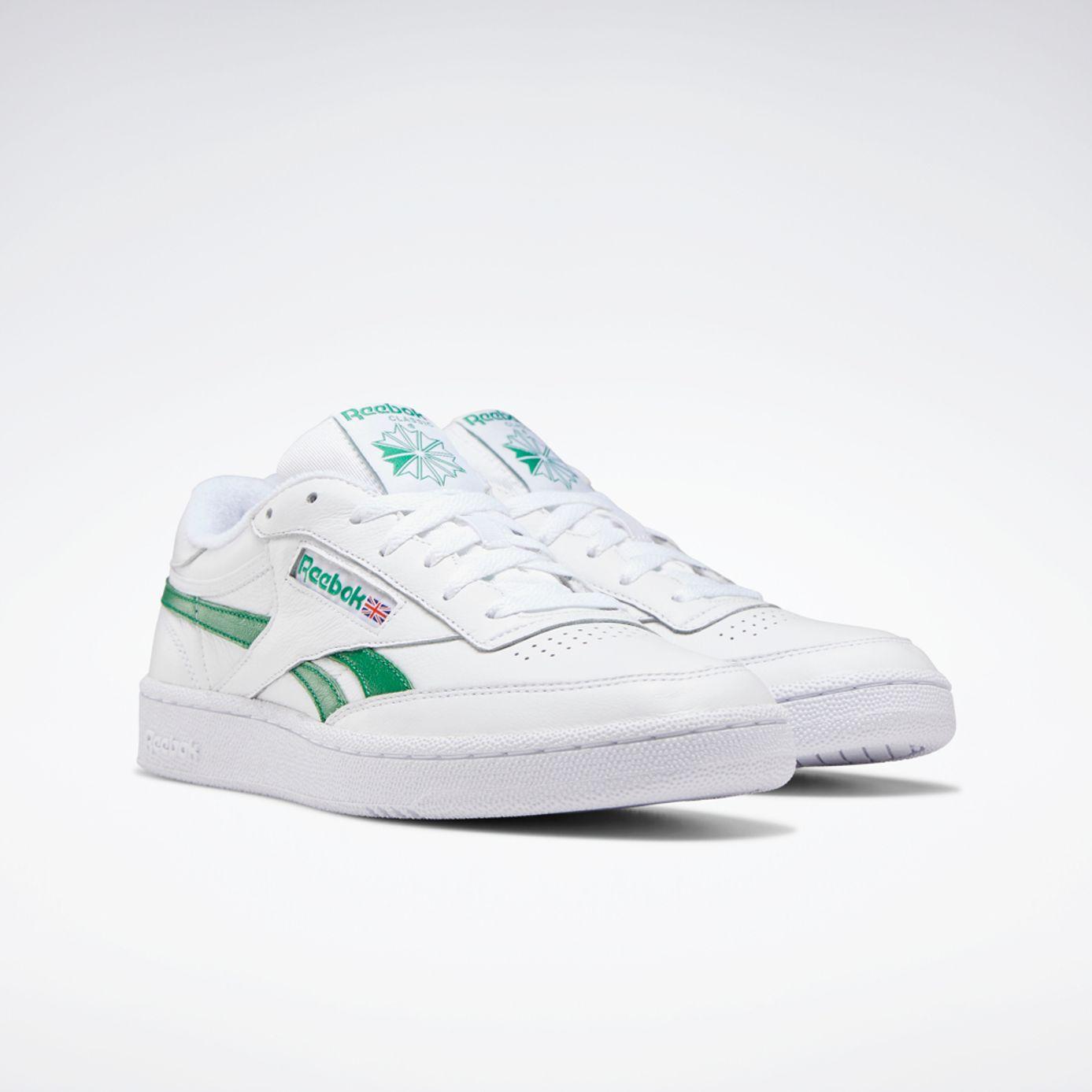 Giày Reebok Club C Revenge Nam Trắng Xanh