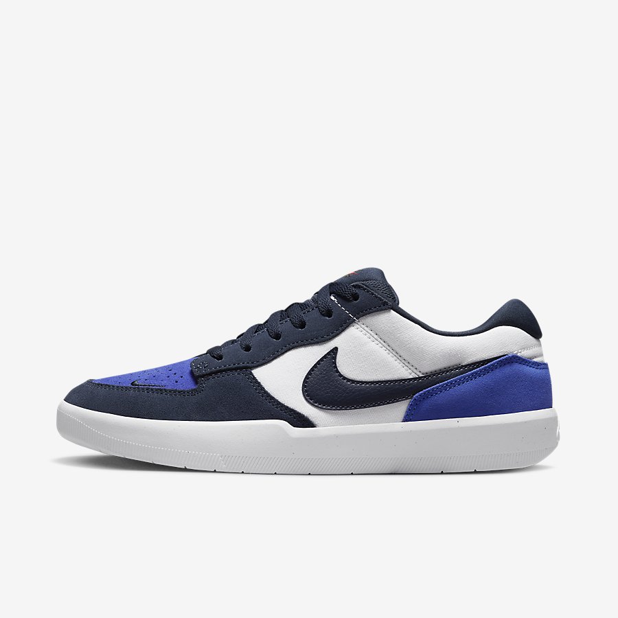 Nike Sb Force 58 Nữ Trắng Xanh