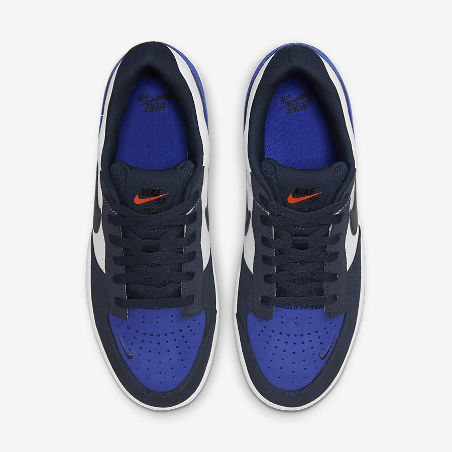 Nike Sb Force 58 Nữ Trắng Xanh