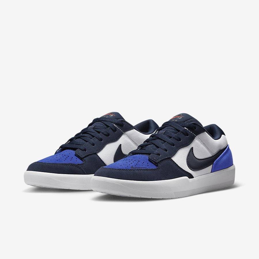 Nike Sb Force 58 Nữ Trắng Xanh