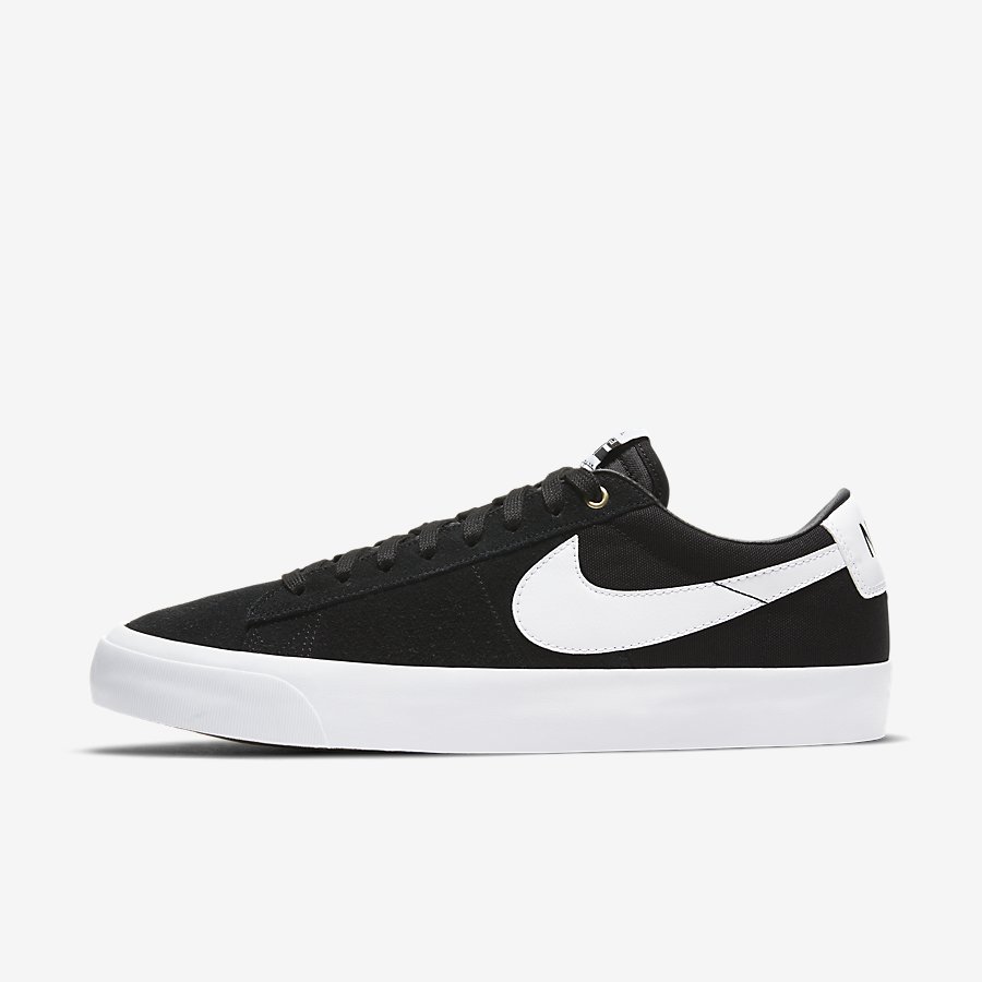 Giày Nike SB Zoom Blazer Low Pro GT Nữ Đen Trắng 