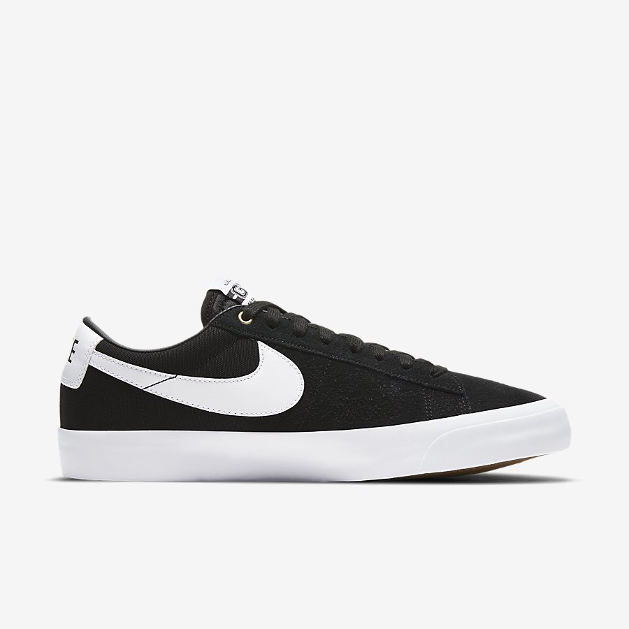 Giày Nike SB Zoom Blazer Low Pro GT Nữ Đen Trắng 