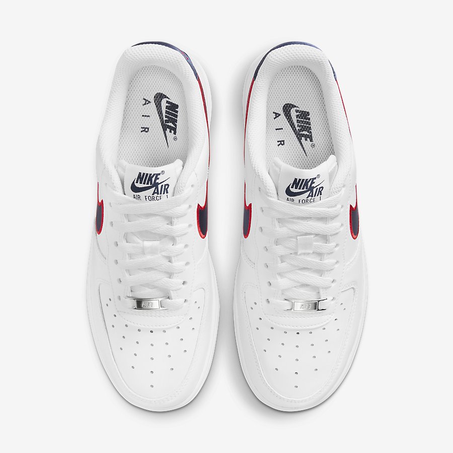 Giày Nike Air Force 1 07 Low Trắng Đỏ