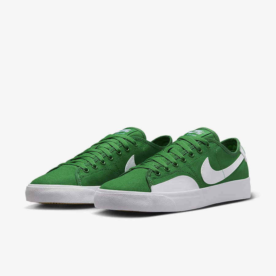 Giày Nike SB BLZR Court Nữ Xanh Trắng 