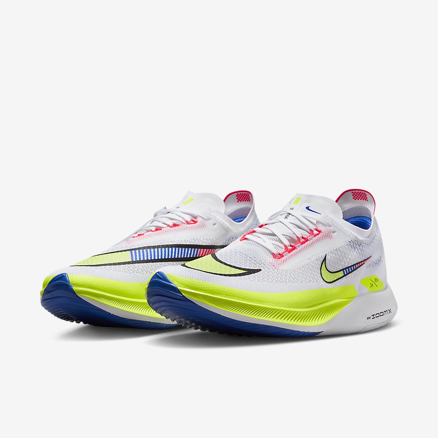 Giày Nike Streakfly Nữ Trắng Xanh Neon 