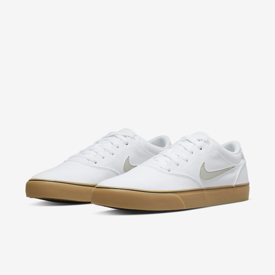 Giày Nike SB Chron 2 Canvas Nữ Đế Nâu