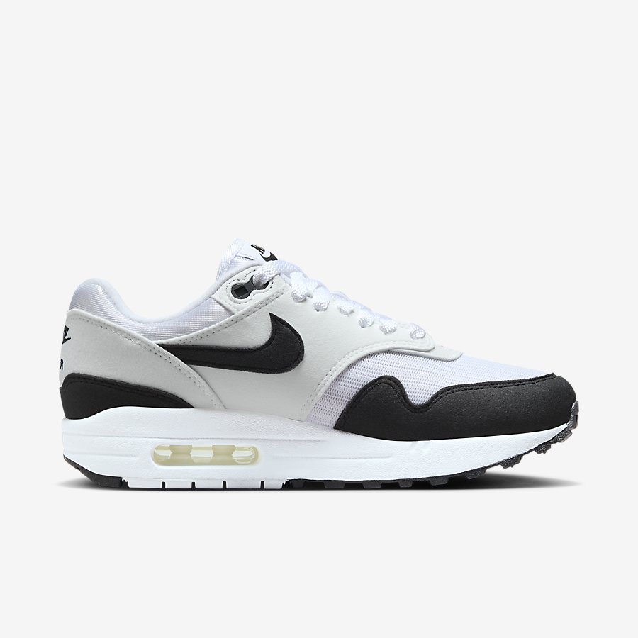 Giày Nike Air Max 1 Nữ Trắng Đen