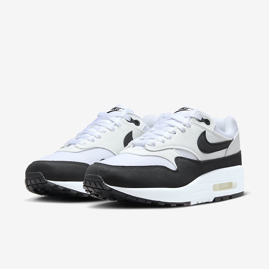 Giày Nike Air Max 1 Nữ Trắng Đen