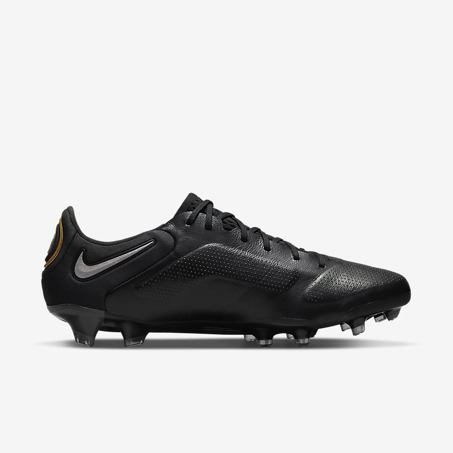 Giày Nike Tiempo Legend 9 Elite FG Nữ Đen Vạch Cam