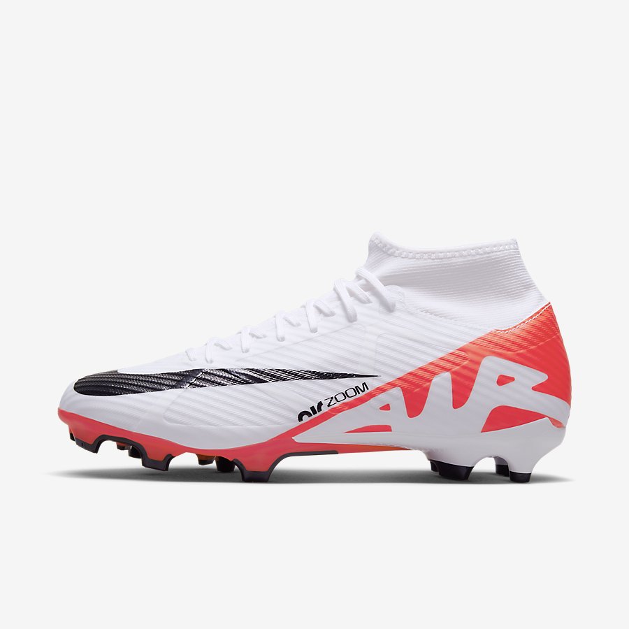 Giày Nike Zoom Mercurial Superfly 9 Academy KM MG Nữ Trắng Đỏ 