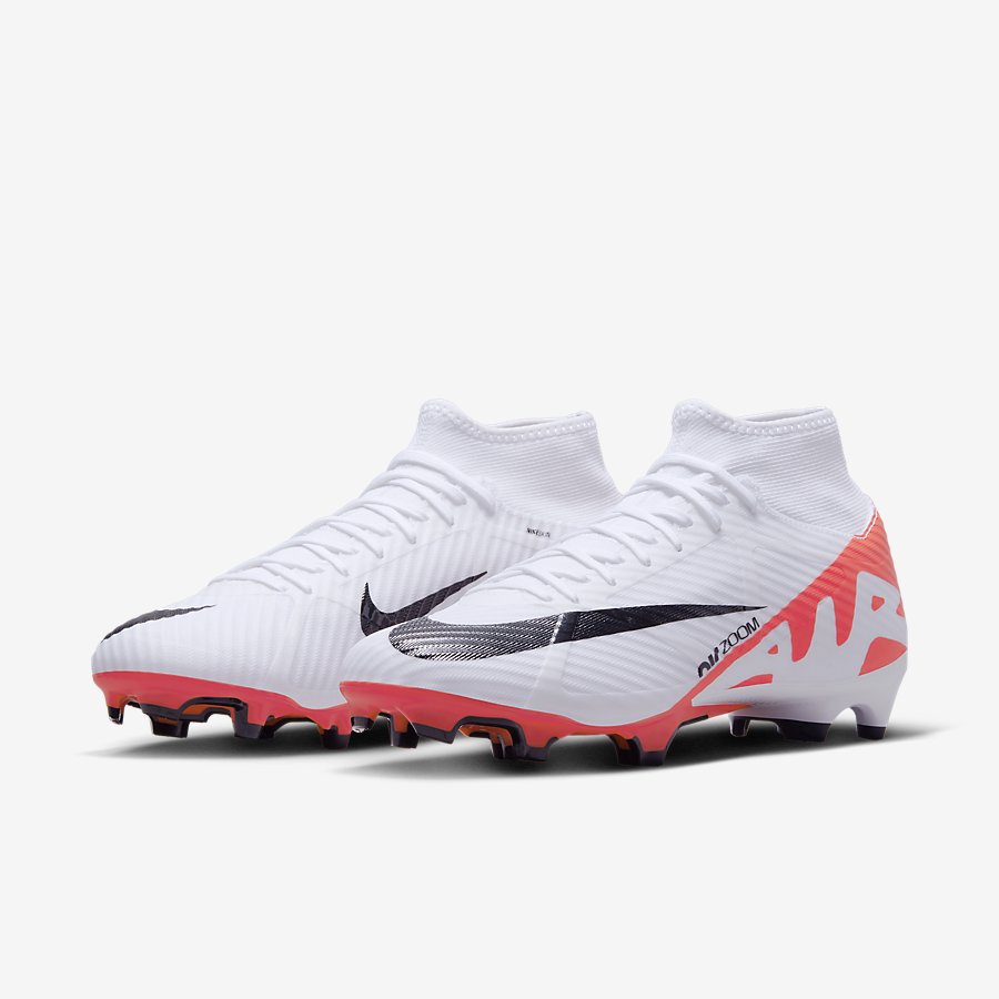 Giày Nike Zoom Mercurial Superfly 9 Academy KM MG Nữ Trắng Đỏ 