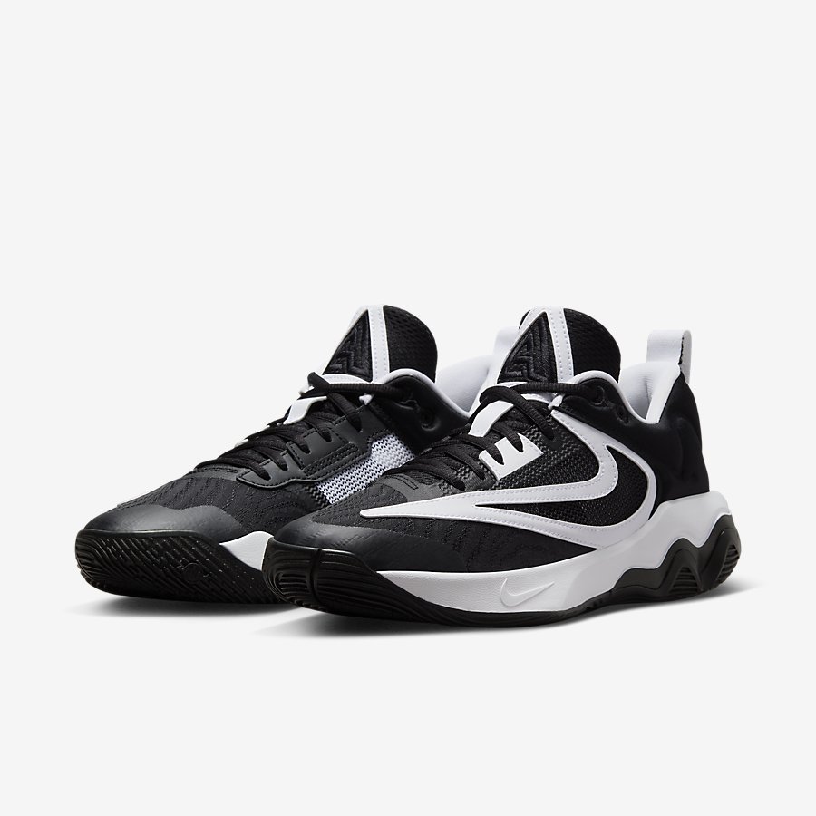 Giày Nike Giannis Immortality 3 Nữ Đen Trắng