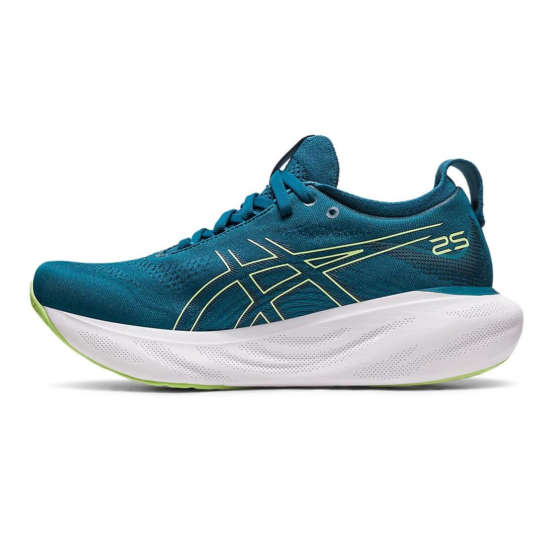 Giày Asics Gel-Nimbus 25 Nữ Xanh Cổ Vịt